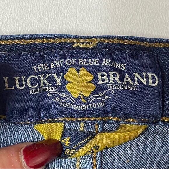 Lucky Brand | Brooke Straight Leg High Rise Jeans - Picture 3 of 8